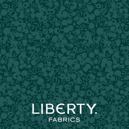 copy of Wiltshire Shadow Ruby, tessuto rosso rubino tono su tono - Liberty Fabrics