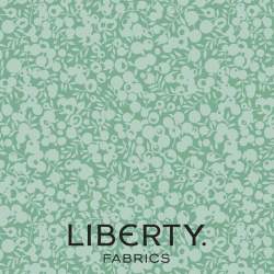 Wiltshire Shadow Sage, tessuto verde salvia tono su tono - Liberty Fabrics