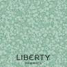 Wiltshire Shadow Sage, tessuto verde salvia tono su tono - Liberty Fabrics