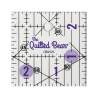 Righello per Patchwork 2.5 x 2.5 pollici - The Quilted Bear