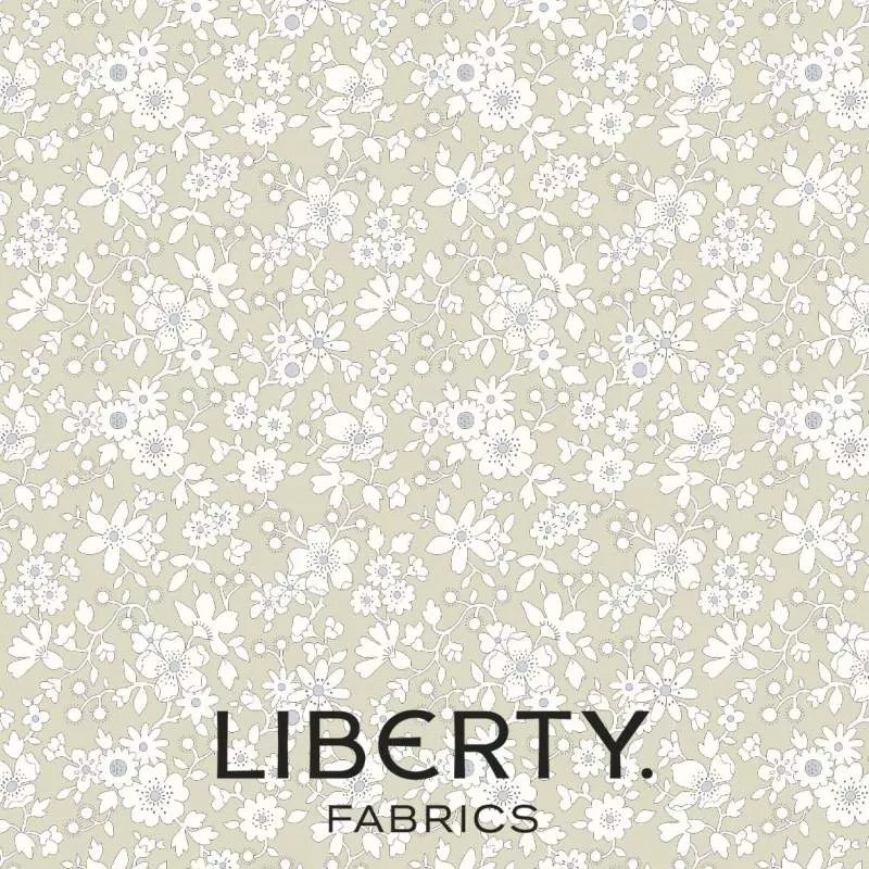 Flower Show Pebble, Maddsie Silhouette Liberty Fabrics - 1