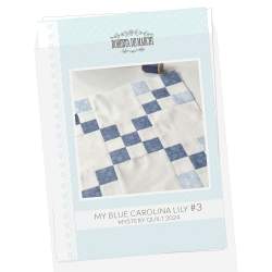 My Blue Carolina Lily - Mystery Quilt 2024 - Patrón PDF Roberta De Marchi - 5