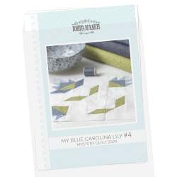 My Blue Carolina Lily - Mystery Quilt 2024 - Cartamodello PDF Roberta De Marchi - 6