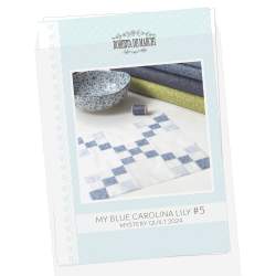 My Blue Carolina Lily - Mystery Quilt 2024 - Cartamodello PDF Roberta De Marchi - 7