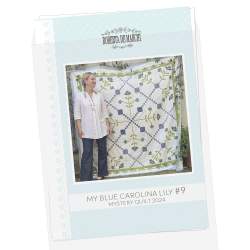 My Blue Carolina Lily - Mystery Quilt 2024 - Cartamodello PDF Roberta De Marchi - 11