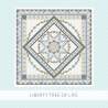Liberty Tree of Life Quilt da 226 x 226 cm - Cartamodello PDF