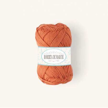 Gomitolo 100% Cotone OEKO-TEX - 50 gr / 160 m - Albicocca