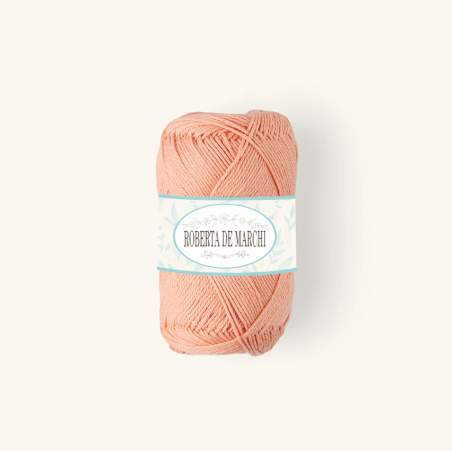 Gomitolo 100% Cotone OEKO-TEX - 50 gr / 160 m - Pesca