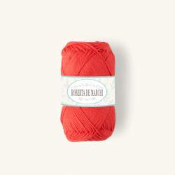 Gomitolo 100% Cotone OEKO-TEX - 50 gr / 160 m - Lampone