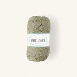 Gomitolo 100% Cotone OEKO-TEX - 50 gr / 160 m - Verde Militare