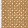Tilda Sanctuary Cottonfield Ochre, Tessuto Ocra con fiori di cotone Tilda Fabrics - 1