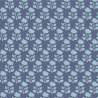 Tilda Sanctuary Mira Blue, Tessuto Blu con fiori tono su tono Tilda Fabrics - 1