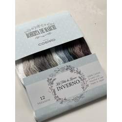 Kit Inverno - 12 Filati da Ricamo Mulinè Cosmo