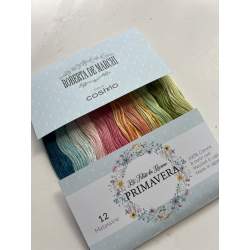 Kit Primavera - 12 Filati da Ricamo Mulinè Cosmo