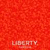 Wiltshire Shadow Poppy, Tessuto Rosso Papavero tono su tono - Liberty Fabrics Liberty Fabrics - 1