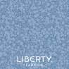 Wiltshire Shadow Lake Blue, Tessuto Blu Lago tono su tono - Liberty Fabrics Liberty Fabrics - 1