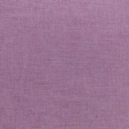 Tilda Chambray Basics Plum, Tessuto Prugna Screziato