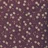 Sevenberry, Tessuto Viola con Fiori Sakura e Piccoli Cuori Sojitz Fashion - 1