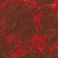Artisan Batiks: Colors of Christmas, Cranberry - Robert Kaufman Robert Kaufman - 1