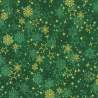Traditional Trimmings Evergreen Stars and Snowflakes w/Metallic - Robert Kaufman Robert Kaufman - 1