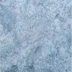 Tessuto Batik celeste con sfumature astratte effetto onde Roberta De Marchi - 1