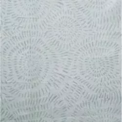 Tessuto Batik bianco latte con piccole linee a cerchi concentrici Roberta De Marchi - 1