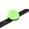 Bohin - Puntaspilli da polso con Bracciale a strappo verde neon
