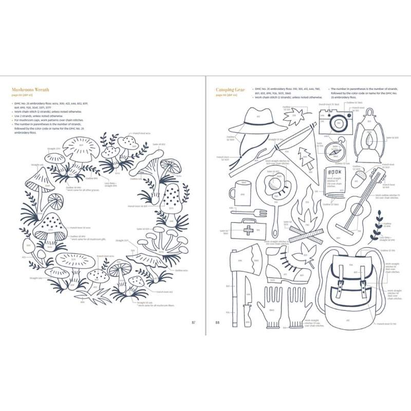 Stitching through the Seasons: Evocative Patterns and Projects to Capture the Magic of Each Month by Yumiko Higuchi Roost Books 