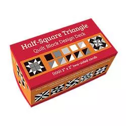 Half-Square Triangle Quilt Block Design Deck