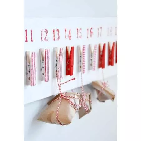 Casetta Calendario dell'Avvento 2024 - Cartamodello PDF