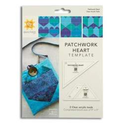 Ez Quilting Patchwork Heart Template - Squadra Patchwork in acrilico
