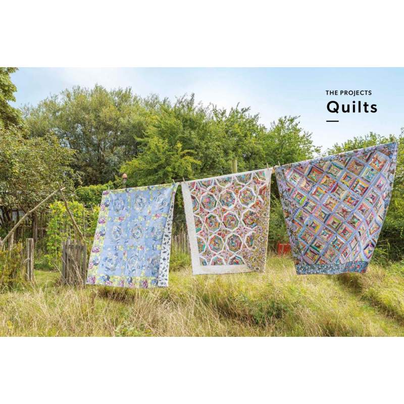 String Quilts - Sustainable patchwork projects using fabric scraps by Carolyn Forster Search Press - 8