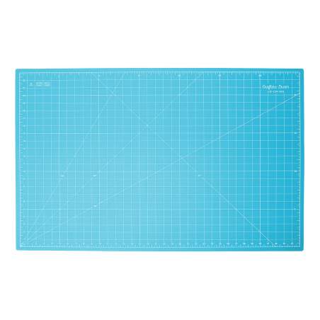 Piano di Taglio 36 x 24 pollici 92 x 60 cm, Turchese - Quilted Bear