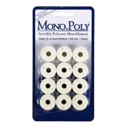 Filo Invisibile Sottilissimo, 12 Spoline da 200m - MonoPoly