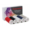 Set di 5 filati per cucire 100% Poliestere da 200m, colorati - Ackermann Universal 120