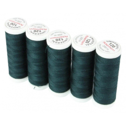 Set di 5 filati per cucire da 200m, Ottanio 0855 - Ackermann Universal 120