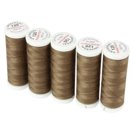 Set di 5 filati per cucire da 200m, Talpa 7643 - Ackermann Universal 120