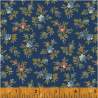 Windham Fabrics, Storytellers collection - Tessuto Fondo Blu con mazzetti di fiori azzurri Windham Fabrics - 1