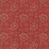 Moda Fabrics, Jo's Shirtings collection- Tessuto Fondo Rosso Carminio con fiori stilizzati