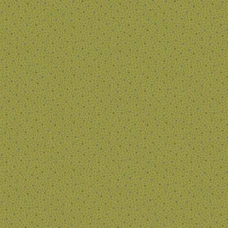 Andover, tessuto Patchwork Trinkets - Verde Oliva con piccoli disegni geometrici tono sul tono Andover Fabrics - 1
