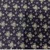 Benartex, collezione Heritage, di Dover Hill - Tessuto blu scuro con piccoli disegni bianchi Benartex - 1