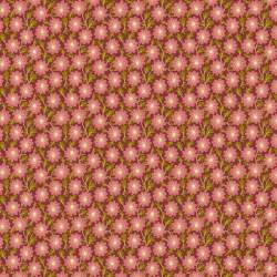 Sequoia Trail Mix Sweet Berry, Tessuto rosa con peonie rosse - Edyta Sitar