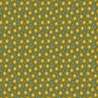 Andover Fabrics, Trail Mix Patt, di Edyta Sitar - Tessuto Verde con fiori color Oro