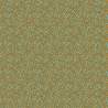 Andover Fabrics, Crystal Farm, Collezione Vines and Berries di Edyta Sitar - Tessuto Verde con rametti e bacche arancio