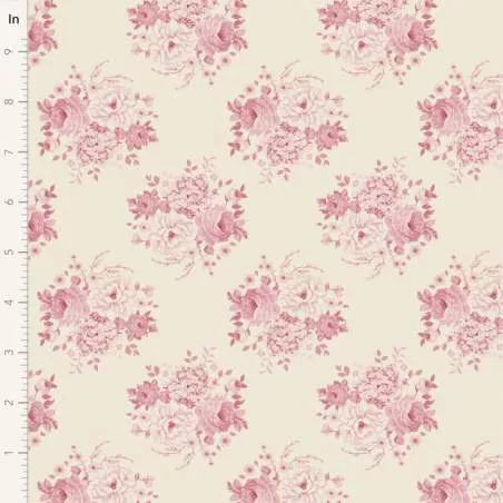 Tilda Sunday Brunch, Mia Pink Tilda Fabrics - 1