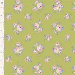Tilda Sunday Brunch, Mille Lime Tilda Fabrics - 1