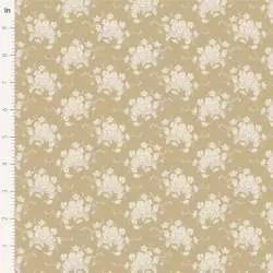 Tilda Sunday Brunch, White Flower Sand Tilda Fabrics - 1