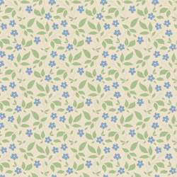 Tilda Sunday Brunch Blender, Tipsy Cream Blue Tilda Fabrics - 2