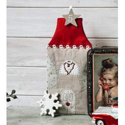 Casa 05 de Calendario de Adviento con Casitas, Patrón de costura PDF Roberta De Marchi - 1