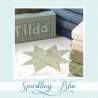Sparkling Blue blocco 1 - Mystery Quilt 2025 - Cartamodello PDF Roberta De Marchi - 1